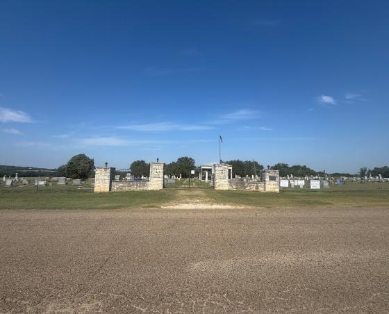 Cemetery entrance